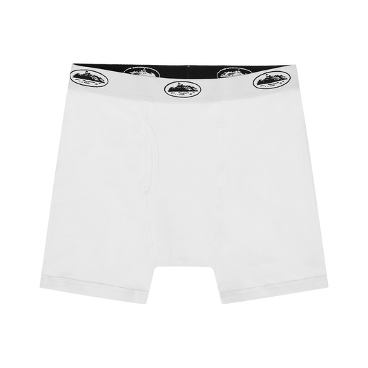Boxers blancs Alcatraz [Lot de 3]