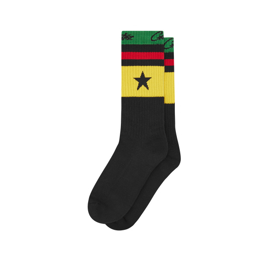 CHAUSSETTES STARZ [NOIR ET JAUNE]